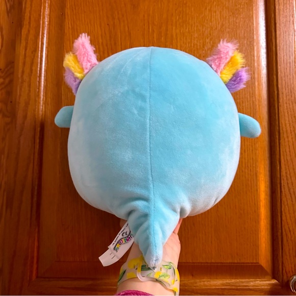 💎 RARE AXOLOTL SQUISHMALLOW BUNDLE OCEAN SEA LIFE AQUATIC 8” SUMMER KELLYTOY - Picture 5 of 11